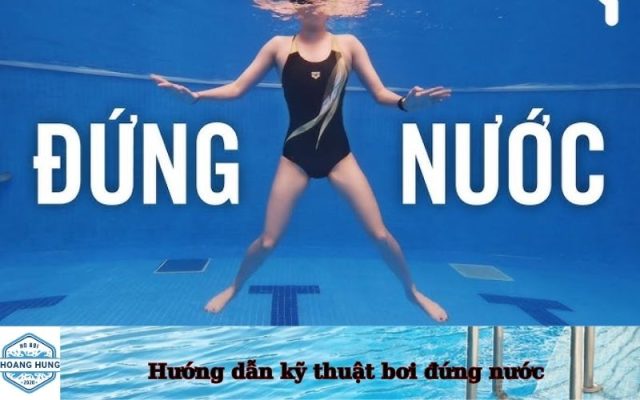 Hướng dẫn kỹ thuật bơi đứng nước