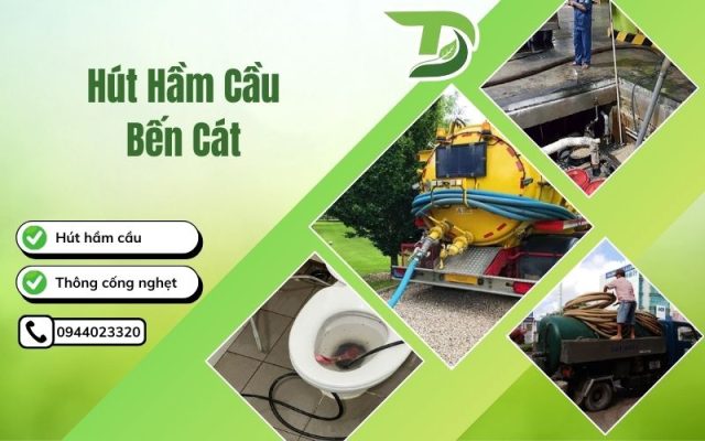 hút hầm cầu bến cát