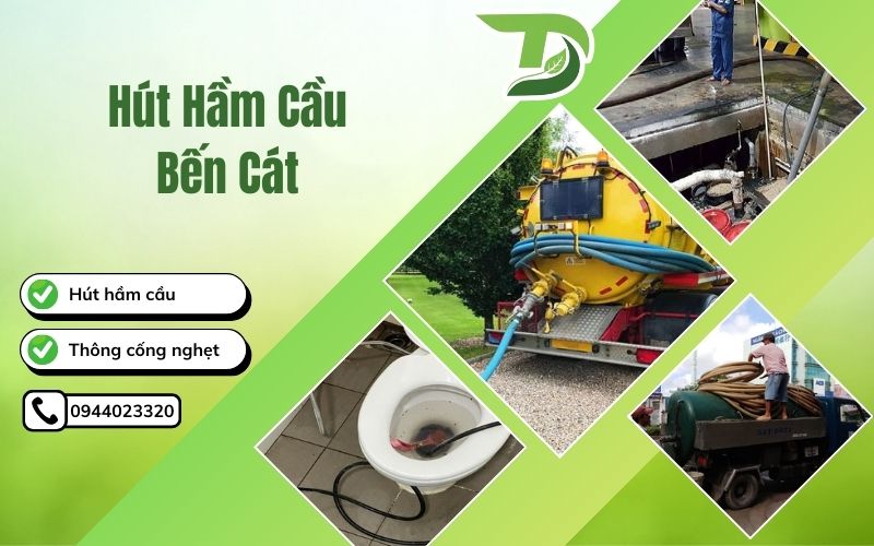 hút hầm cầu bến cát